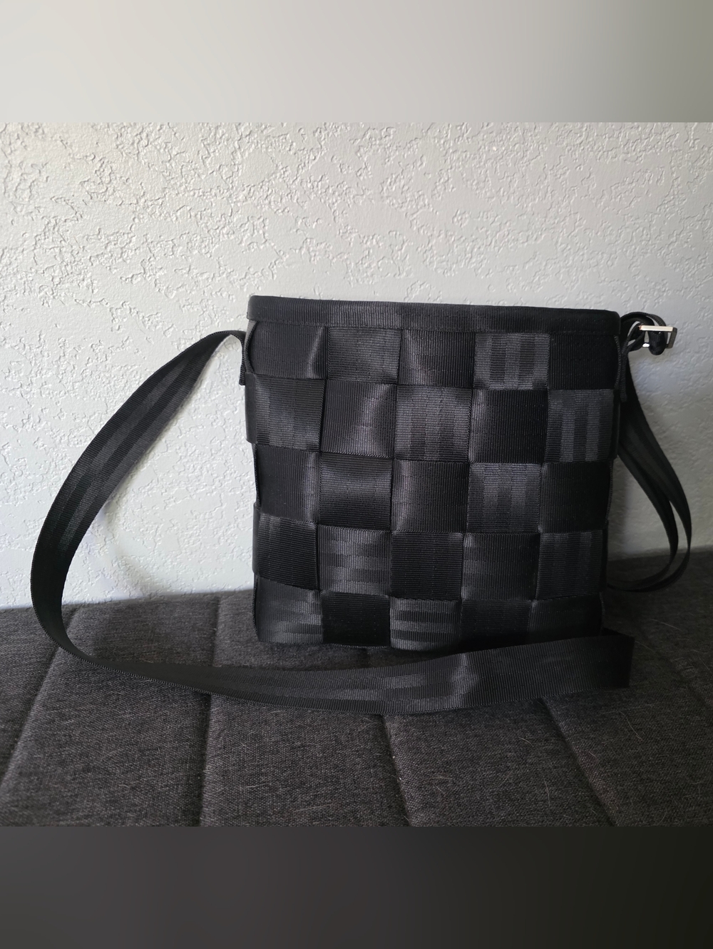 Rare Black Harveys Shoulder Bag